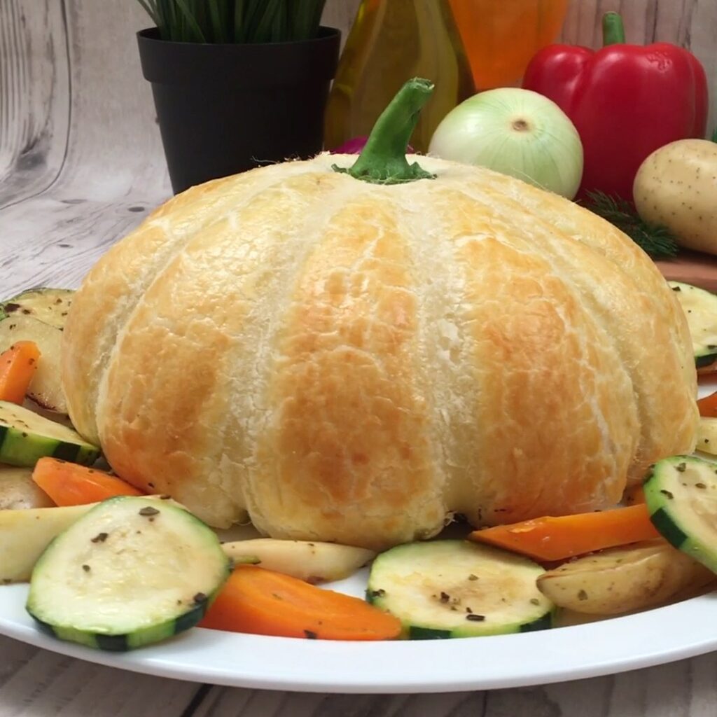 Schmackhafter Überraschungs-Kürbis