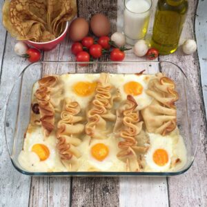 Crepes al horno