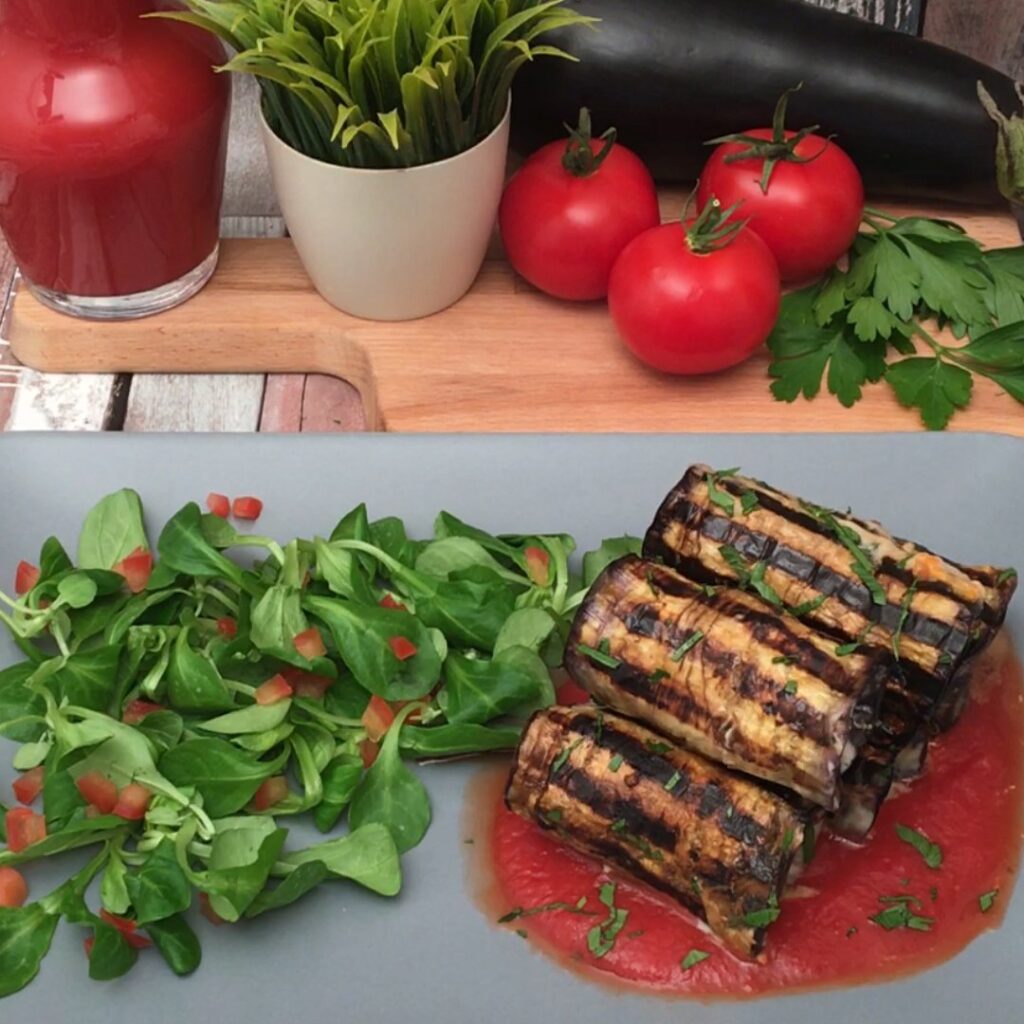 Rolled Eggplant