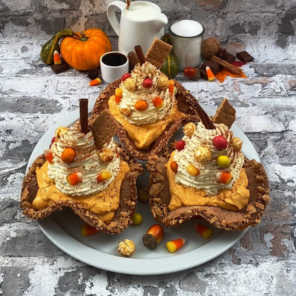 Delicia de postre de calabaza!