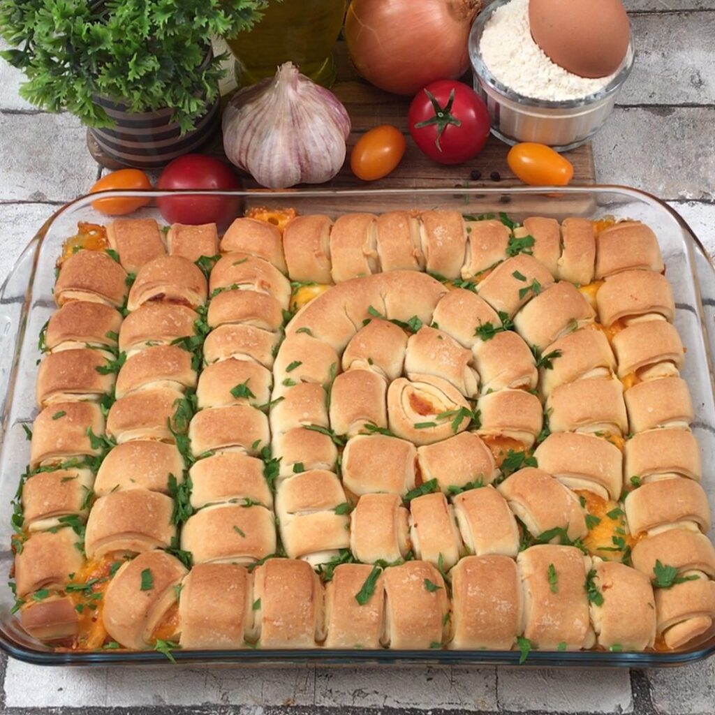 Gratinado de serpiente!
