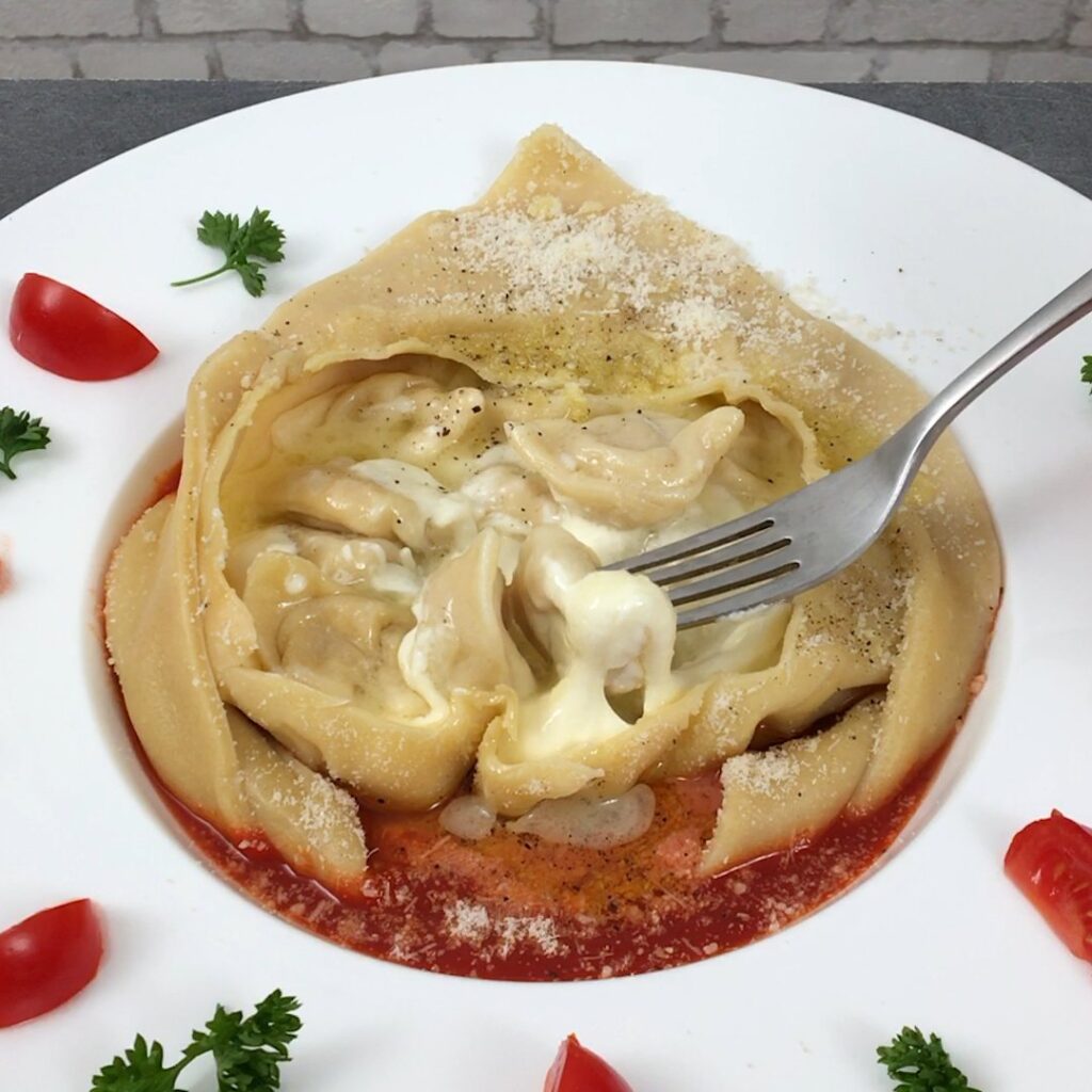 La maman tortellini et ses petits