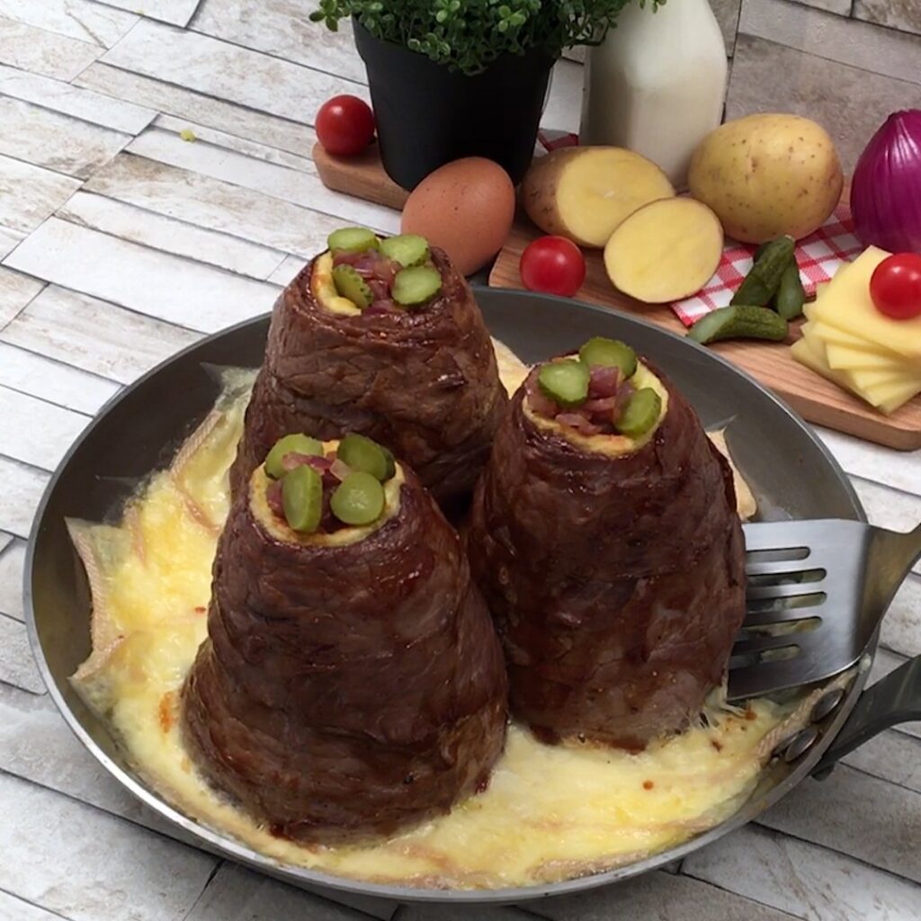 Mini torre de carne!