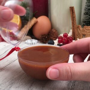 Spekulatius-Käsekuchen mit Glühwein
