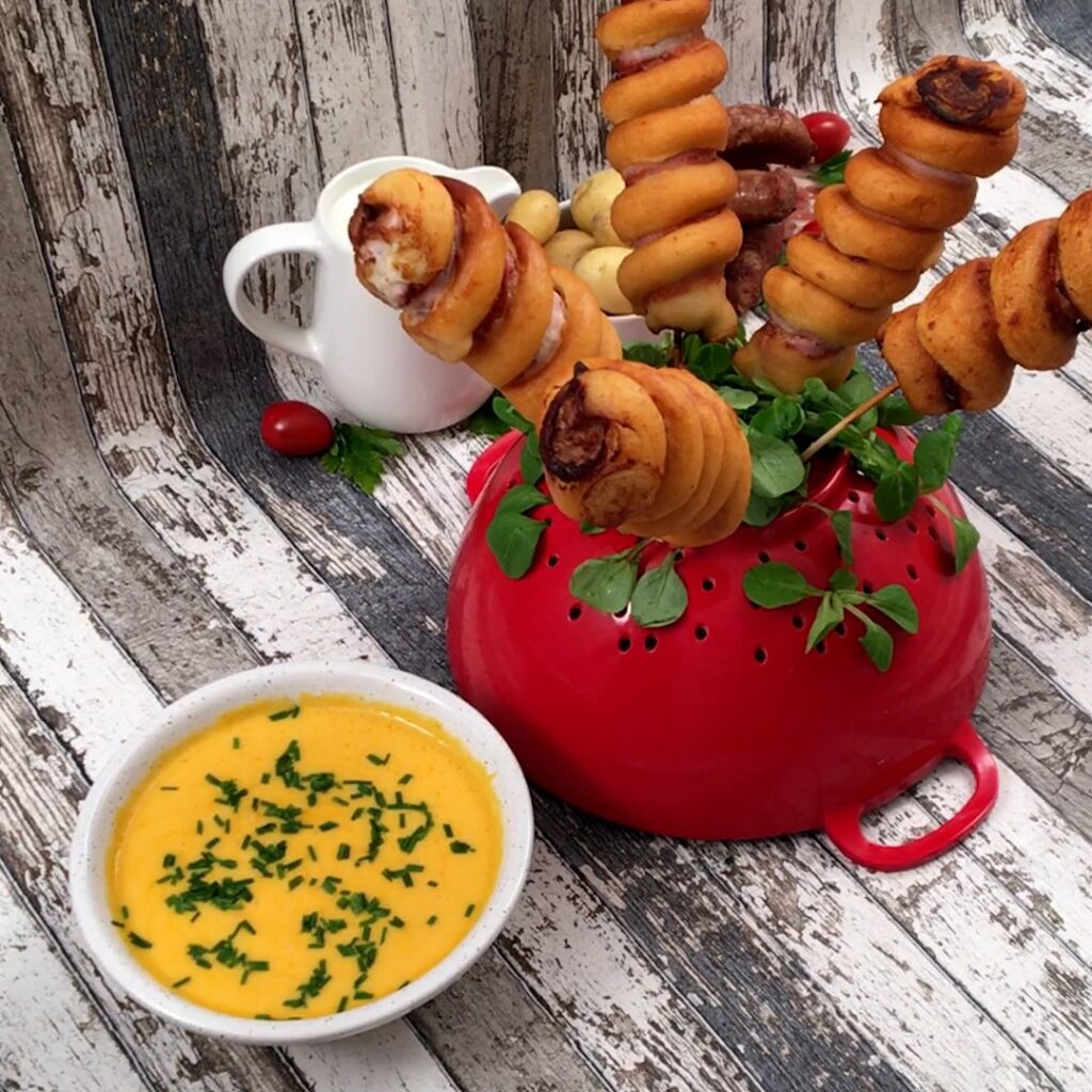 Bâtonnet saucisse purée