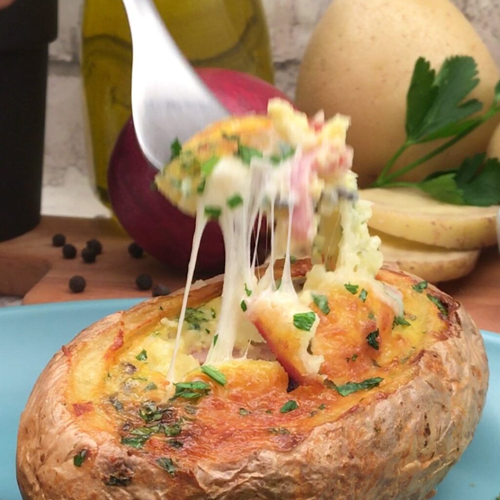 La patate omelette aux épices Chefclub
