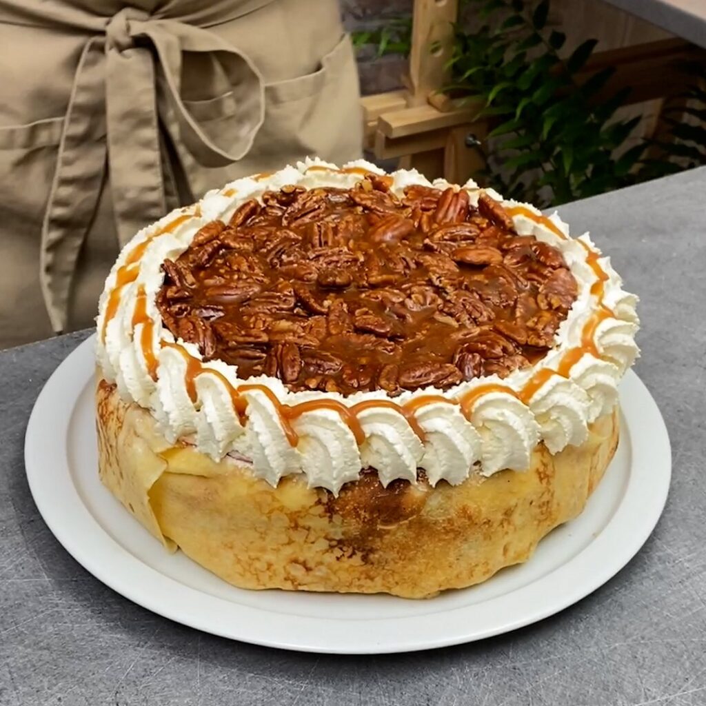Charlotte de crêpes gourmandes