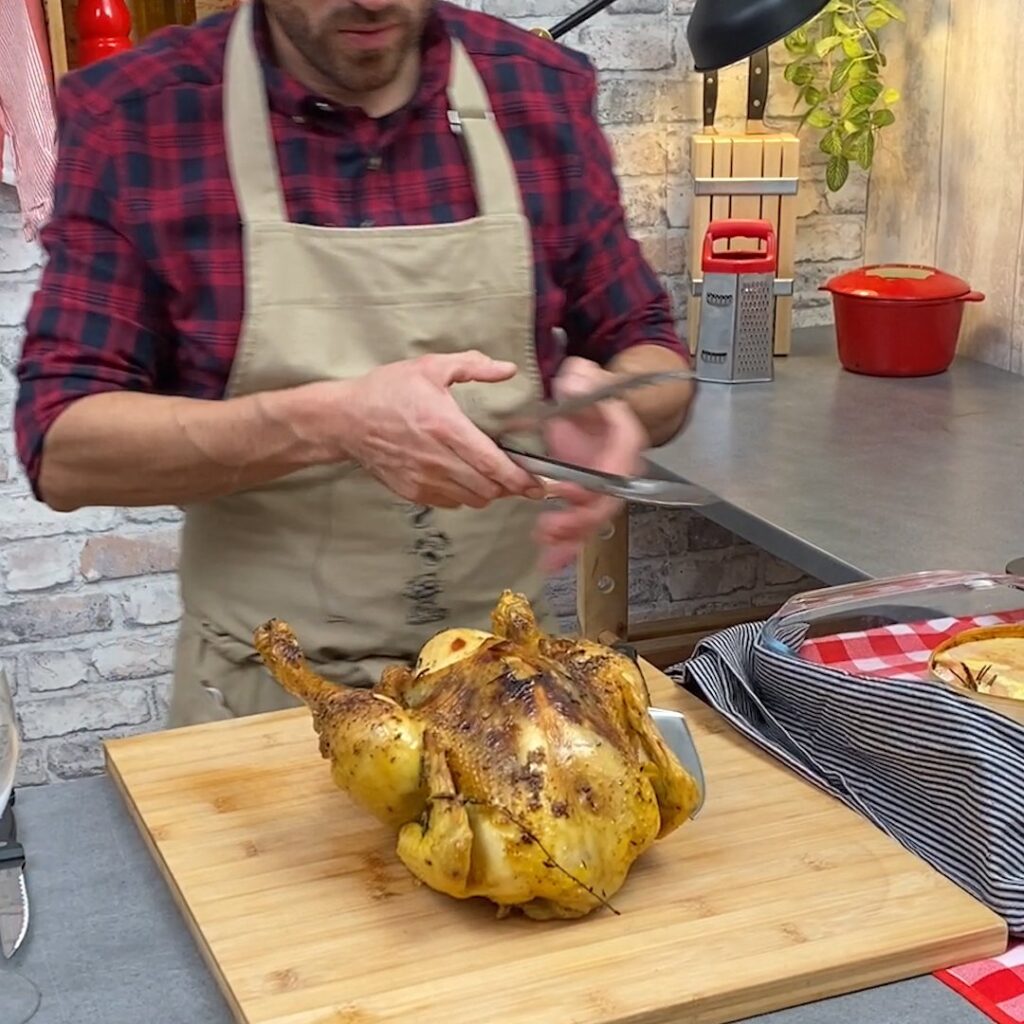 Poulet rôti mont d&rsquo;or