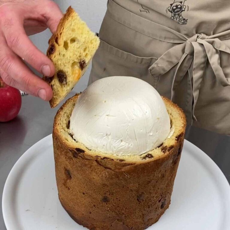 Weihnachtliche Panettone