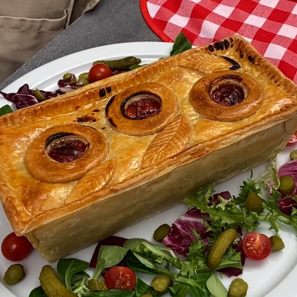 Pâté raclette en croûte