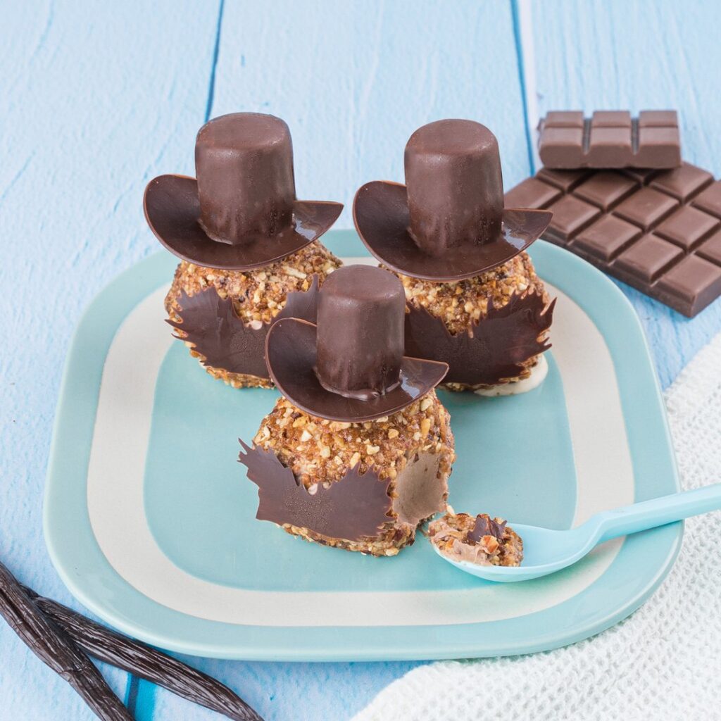 Rocher au chocolat