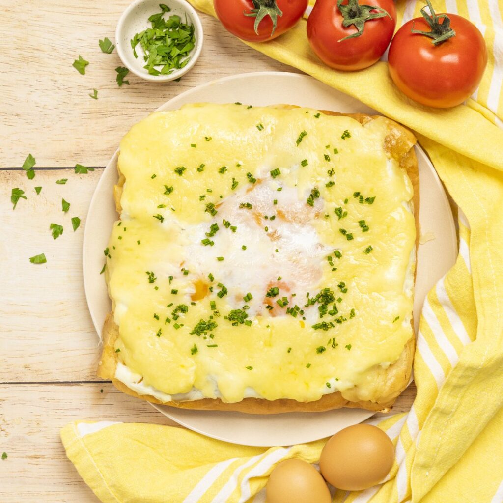 Gratin de crêpes croque-monsieur