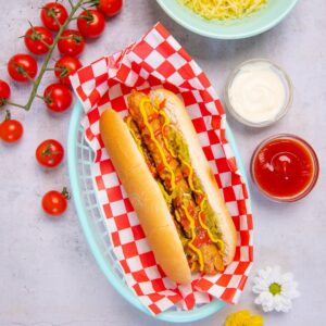 Le hot-dog végétarien