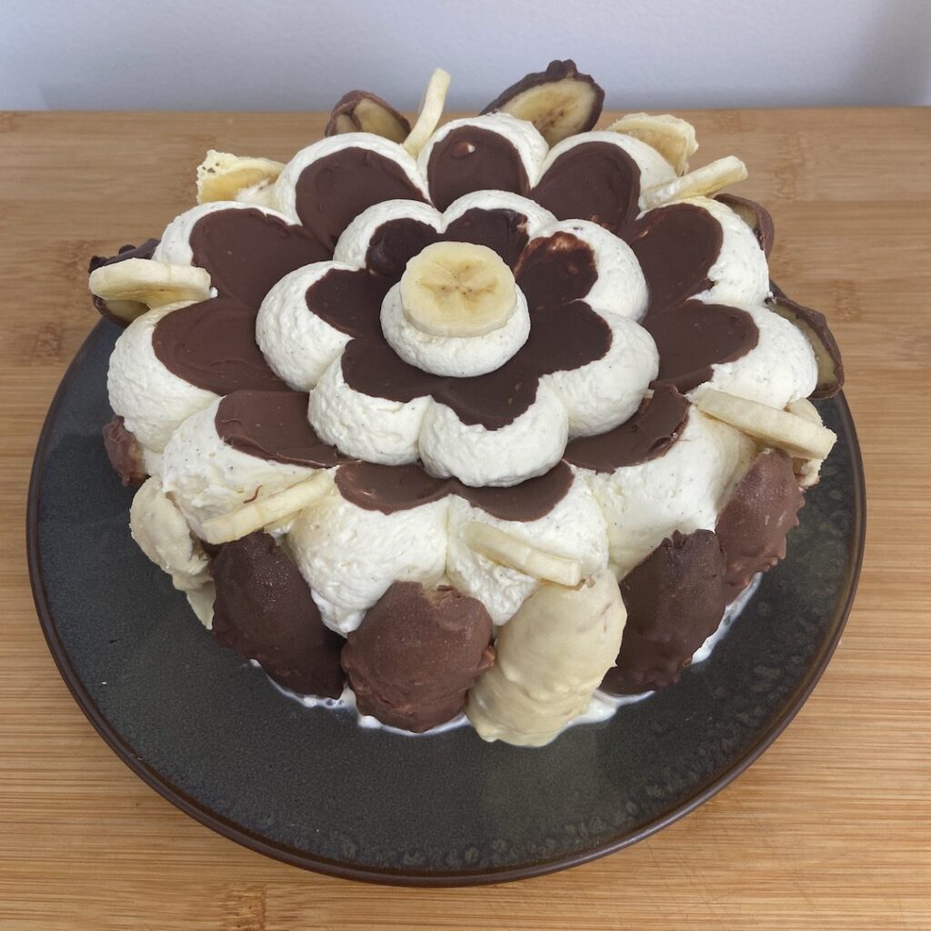 Charlotte banane chocolat