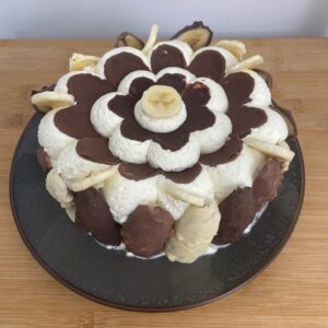 Charlotte banane chocolat
