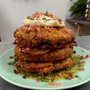 Tater Tot Pancakes