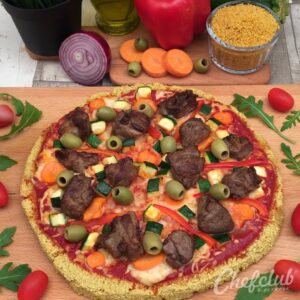 Marokkanische Pizza