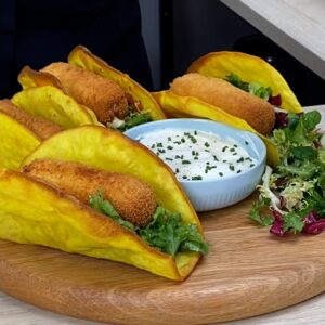 La crêpe cordon-bleu 4 fromages