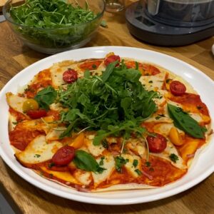 Pizza-Pfannkuchen-Hit