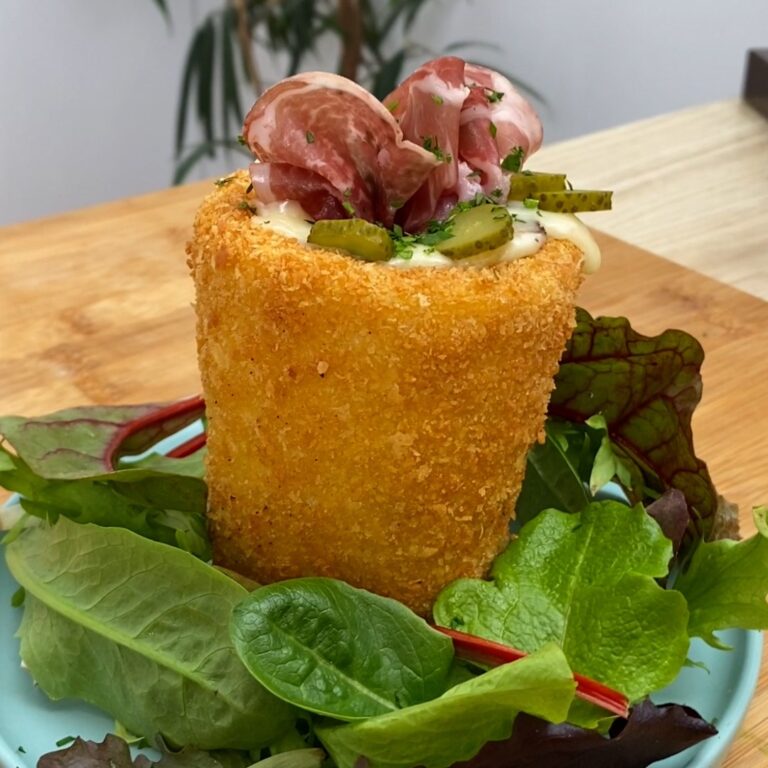 Copos de batata recheados