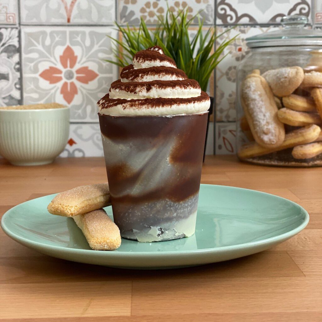 Café liégeois tiramisu