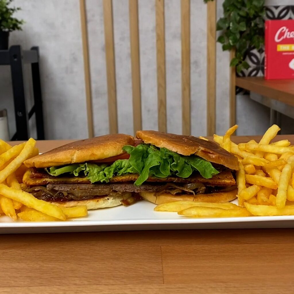 Double Bun Cheeseburger