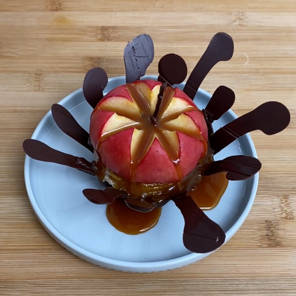 Pommes tatin au four