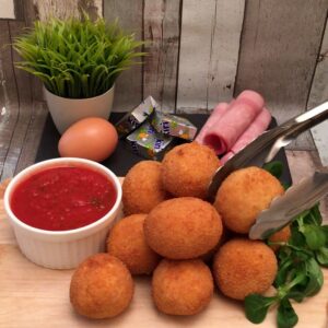 Croquetas de queso y jamón