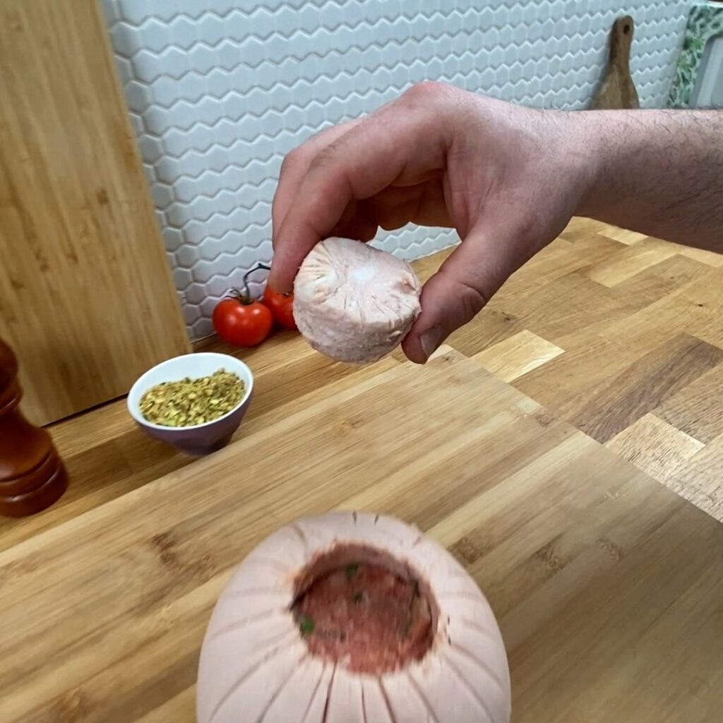 Gebackener Bologna-Hackbraten
