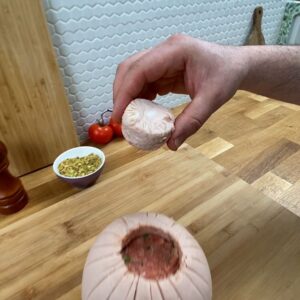 Gebackener Bologna-Hackbraten