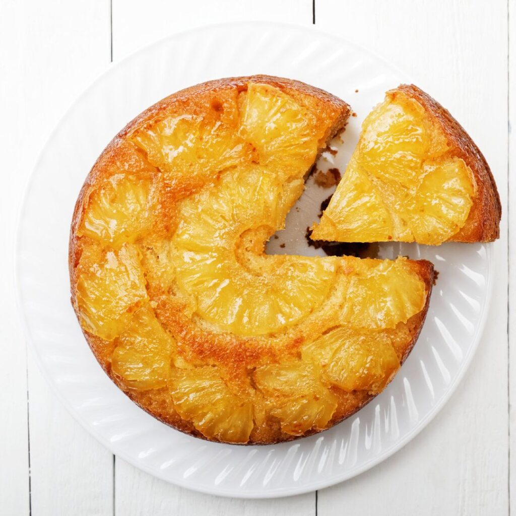 Gâteau renversé à l’ananas