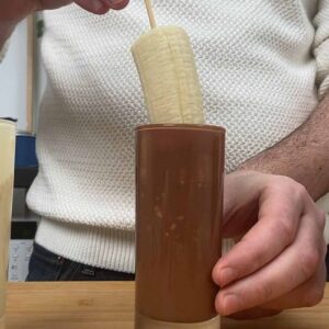 Il bananamisù cioccolato e caramello