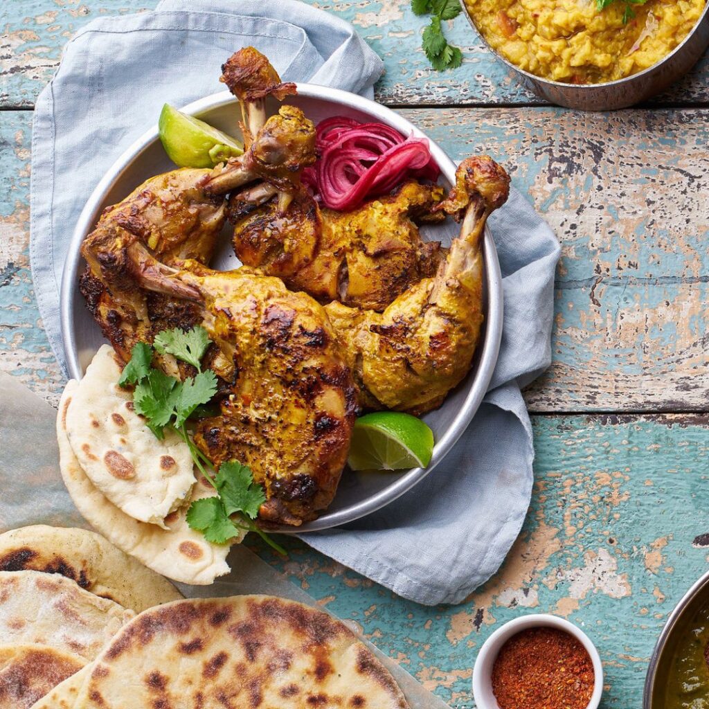 Poulet tandoori au four