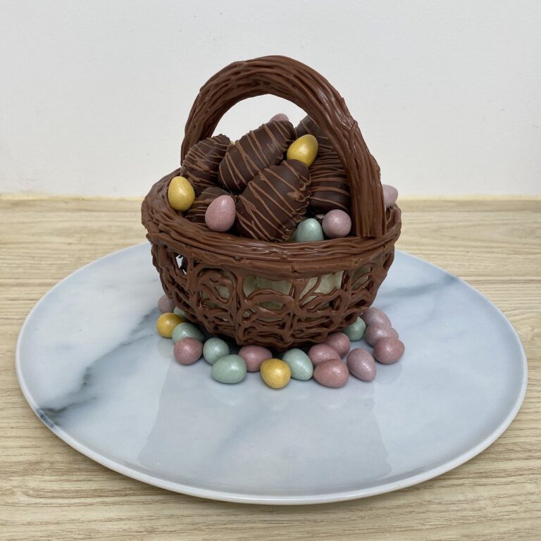 Cestinha de chocolate
