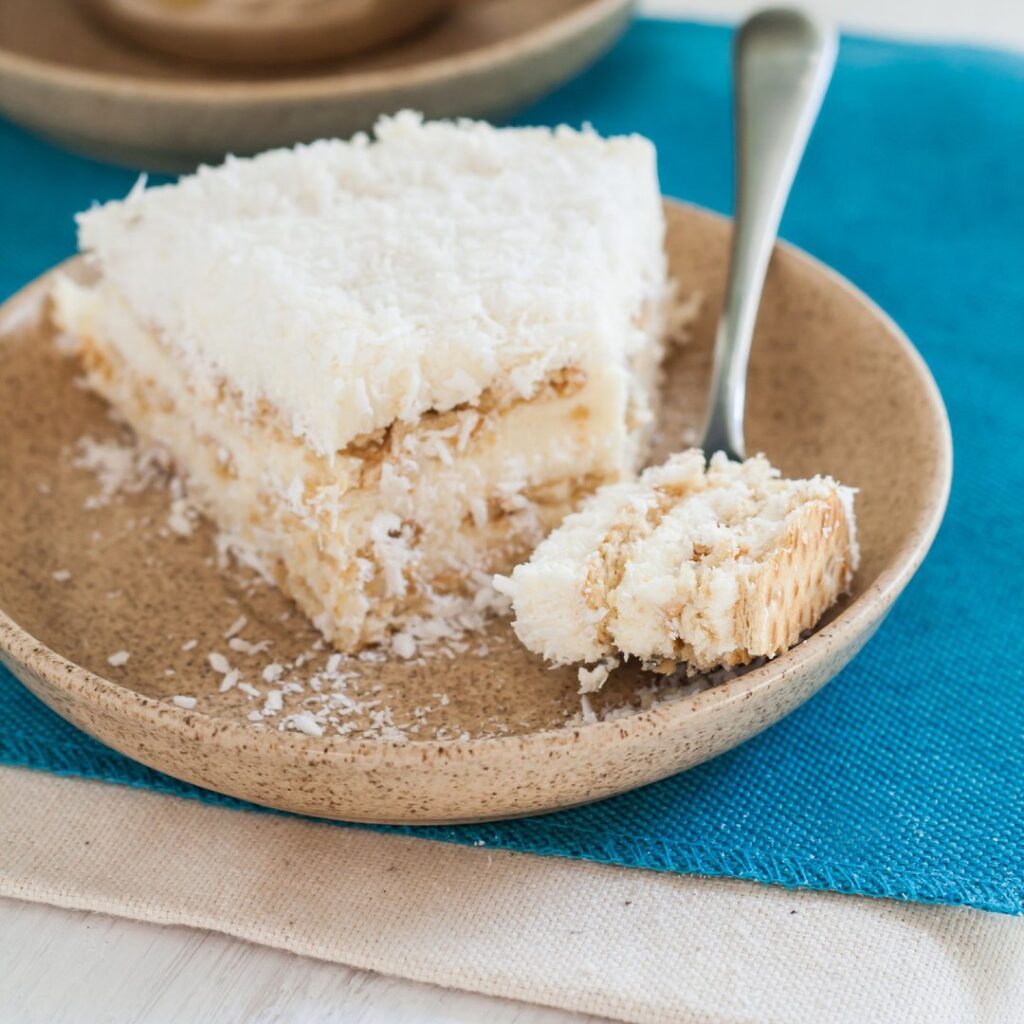 Gâteau à la noix de coco moelleux