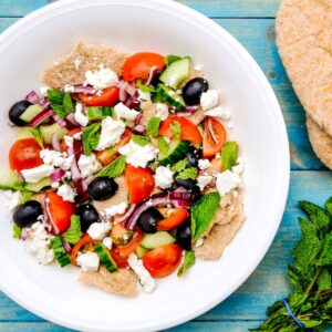 Salade grecque express