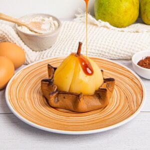Pancakes alle pere e cioccolato