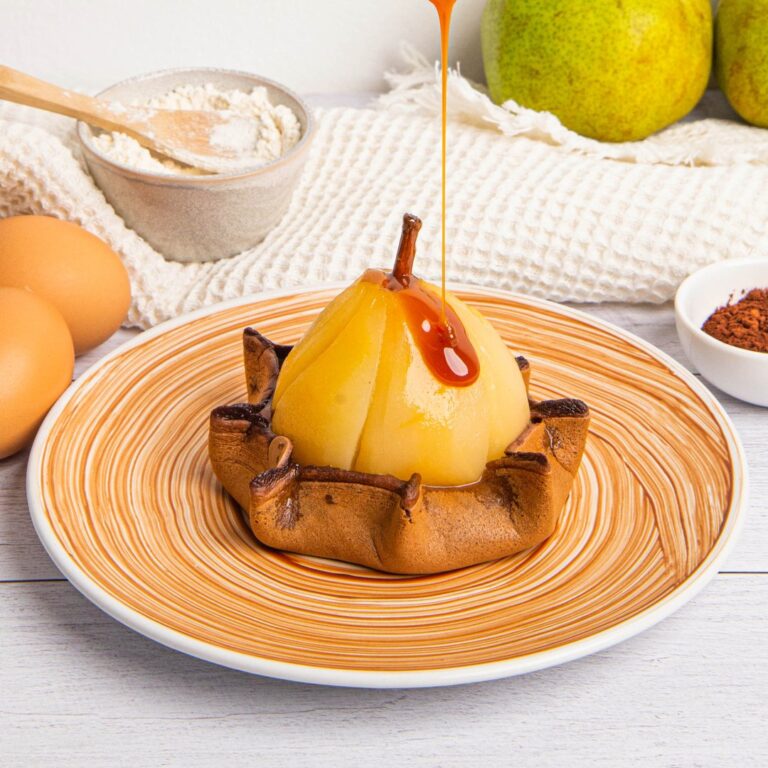 Pancakes alle pere e cioccolato