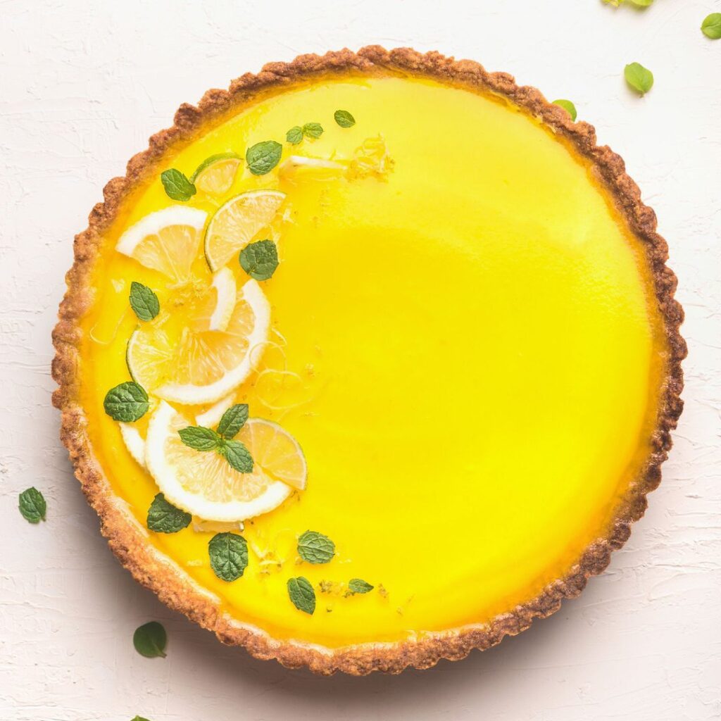 Tarte au citron traditionnelle