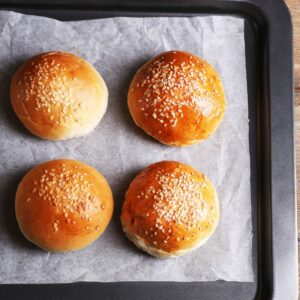 Pain burger maison
