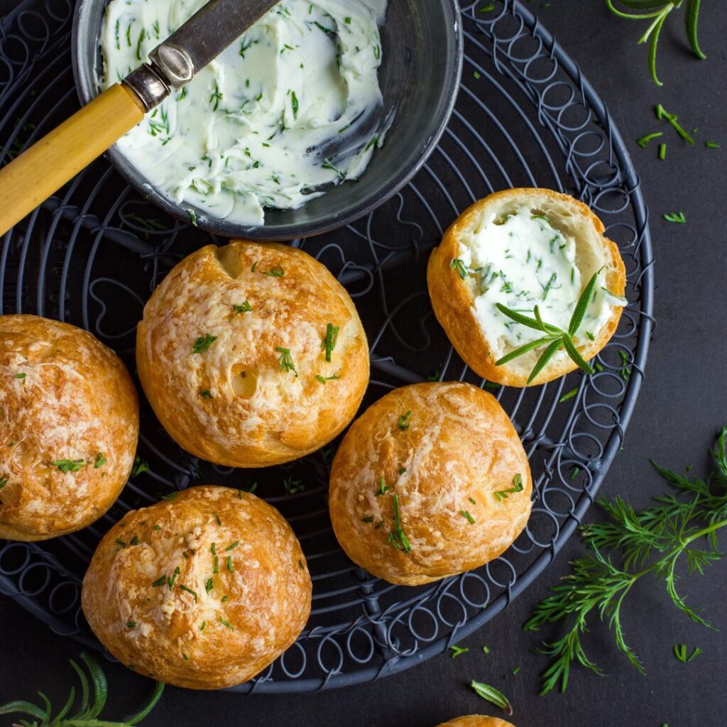 Gougères au fromage facile