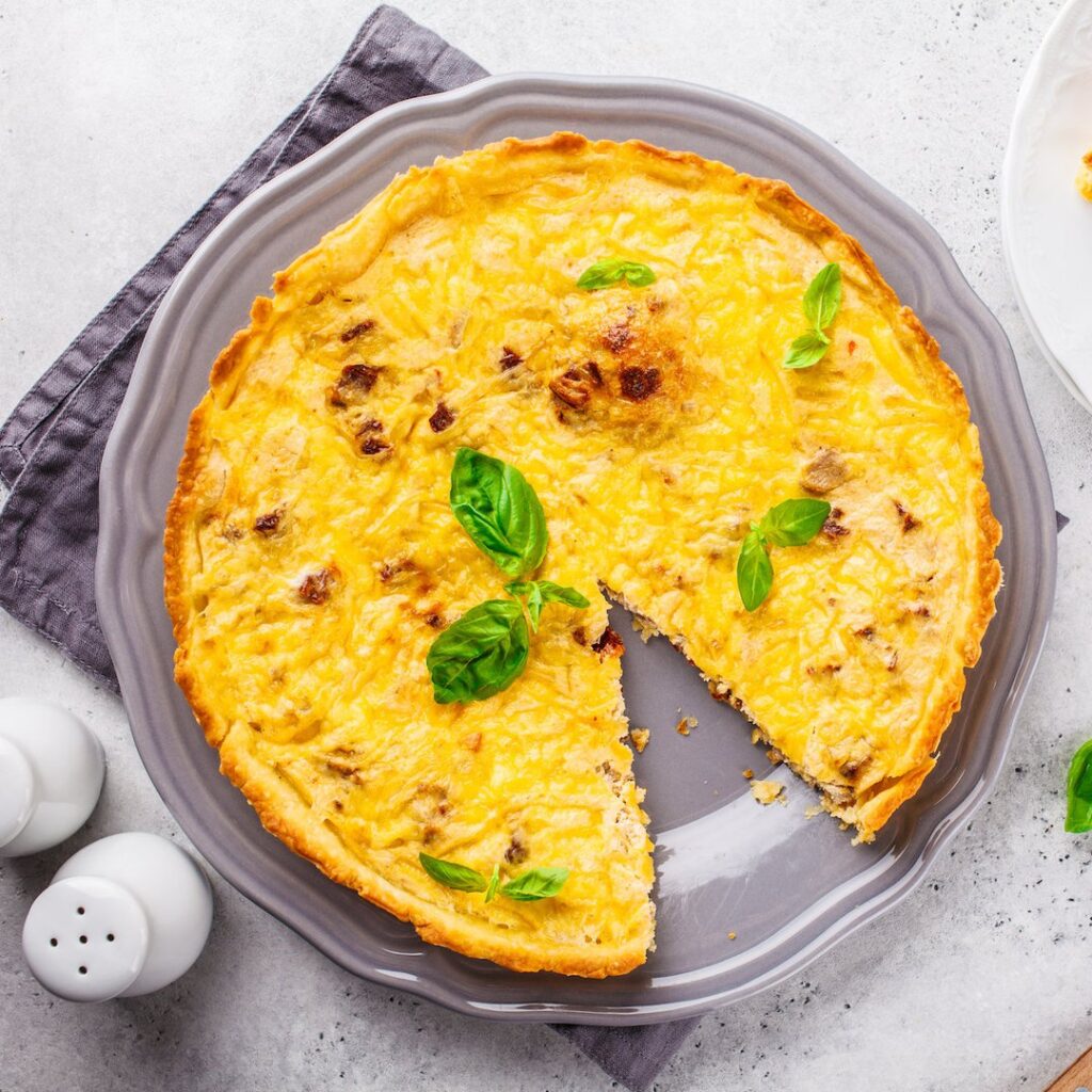 Quiche au thon