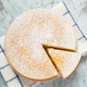 Gâteau moelleux à la vanille