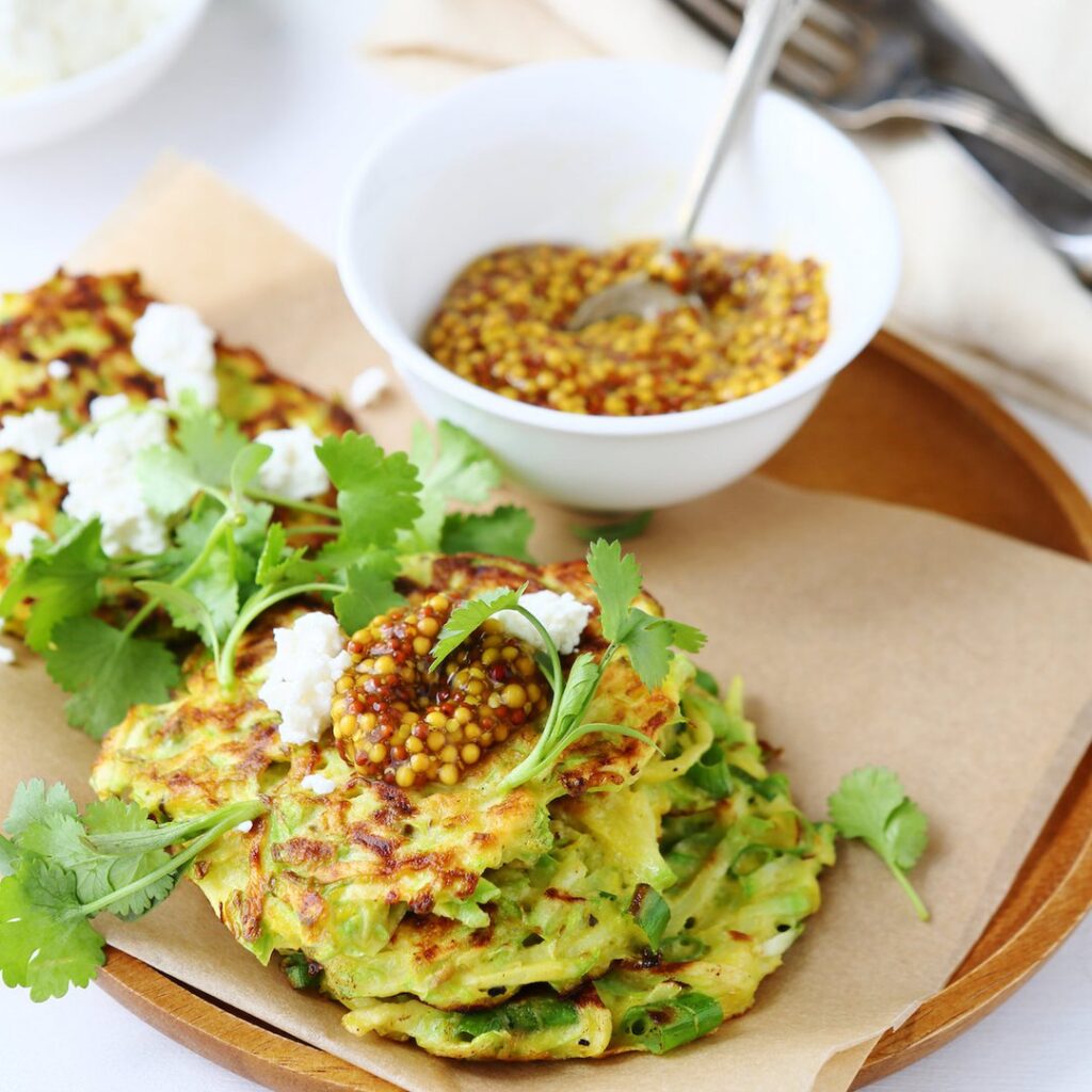 Galettes de courgette veggie