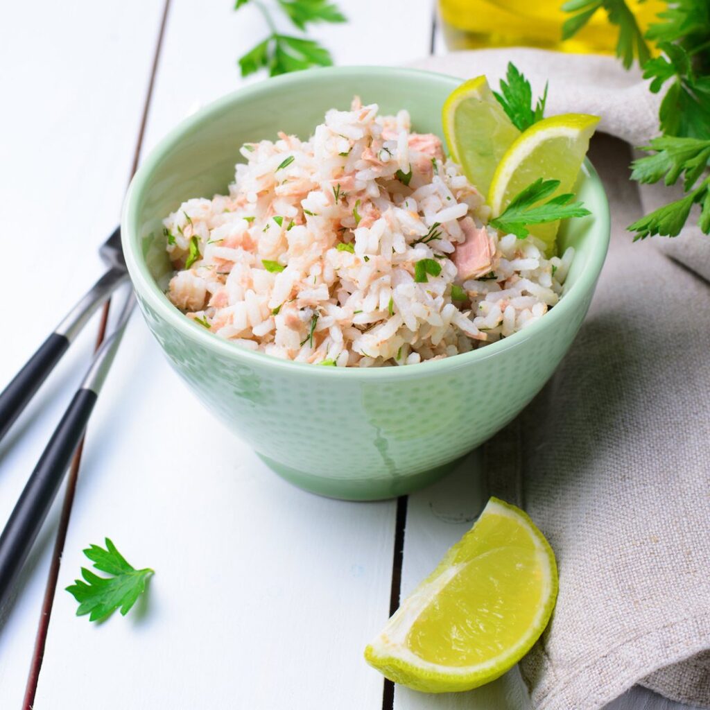 Salade de riz froide