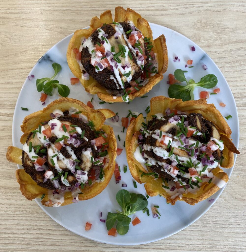 Tigelinhas de frango