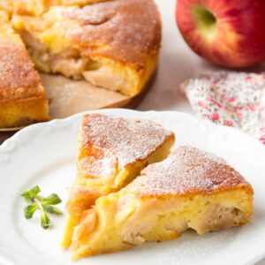 Moelleux aux pommes fondantes
