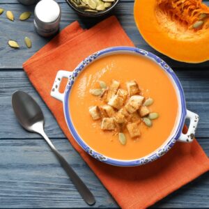 Soupe de potiron vegan