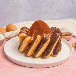 Vulcano di sfoglia e mascarpone