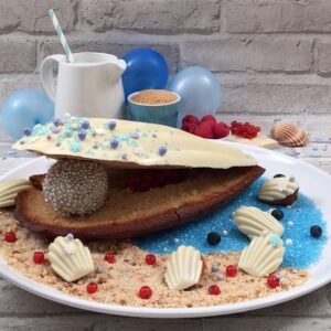 Die Dessert-Muschel